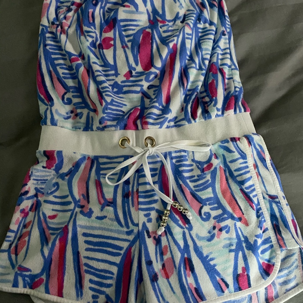 Lilly romper cover up